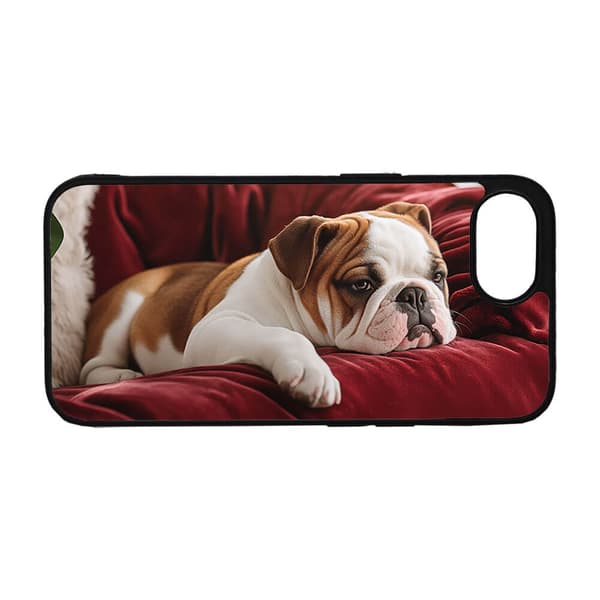 Hund Engelsk Bulldog iPhone SE 5G Mobiltelefon Dække