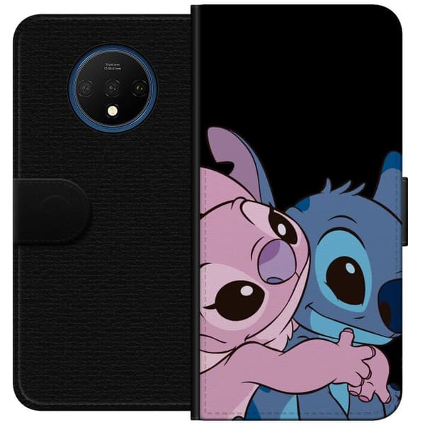 OnePlus 7T Lommeboketui Lilo & Stitch