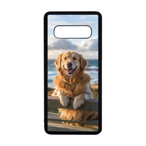 Hund Golden Retriever Samsung Galaxy S10+ Mobiltelefon Skal