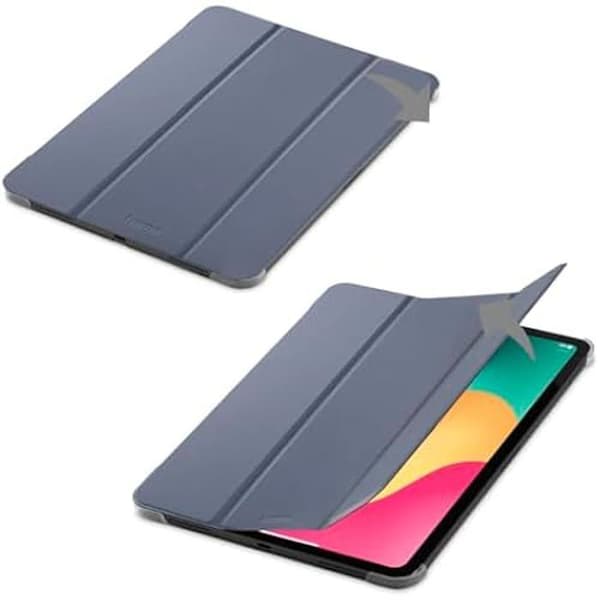 Tablet-fodral - HAMA - Fold Clear - Kompatibel med iPad Pro 13" och Air 12,9" - Lila - Skydd och Stöd