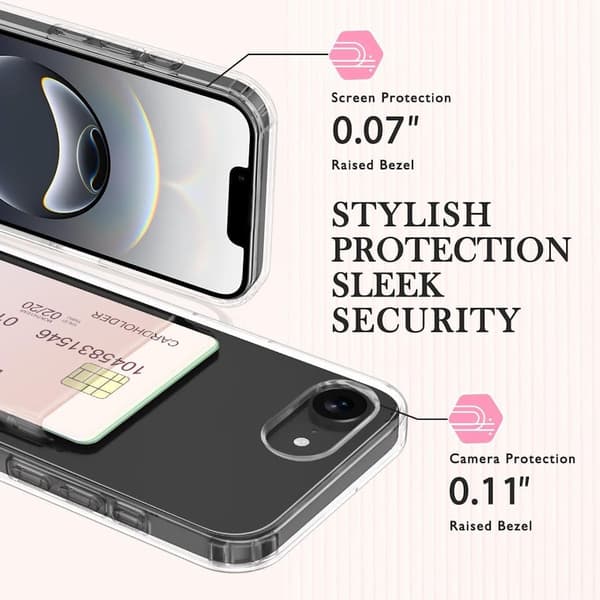 iPhone 16E Pung Taske Stødsikker