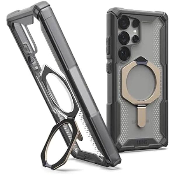 URBAN ARMOR GEAR Plasma XTE Fodral Samsung Galaxy S25 Kickstand Housse ("Designad för Samsung" certifierad, Trådlös laddning