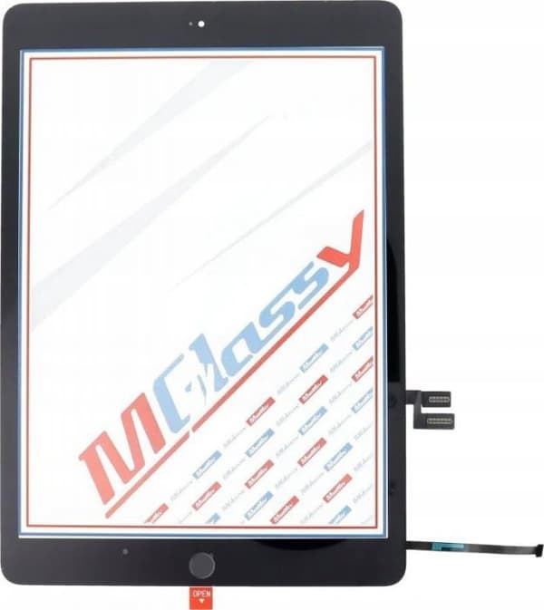 Samsung Touchscreen MUSTTBY + tejp + Hem för iPad 8 (svart)