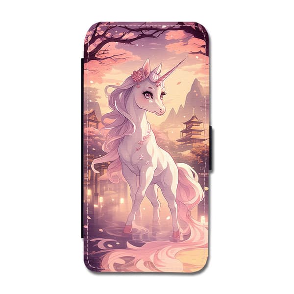 Manga Enhjørning Flip-etui Til Samsung Galaxy S22 Ultra