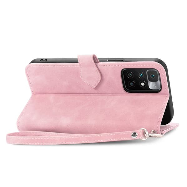 INF Multifunktionellt plånboksfodral för Xiaomi - Rosa Model 1