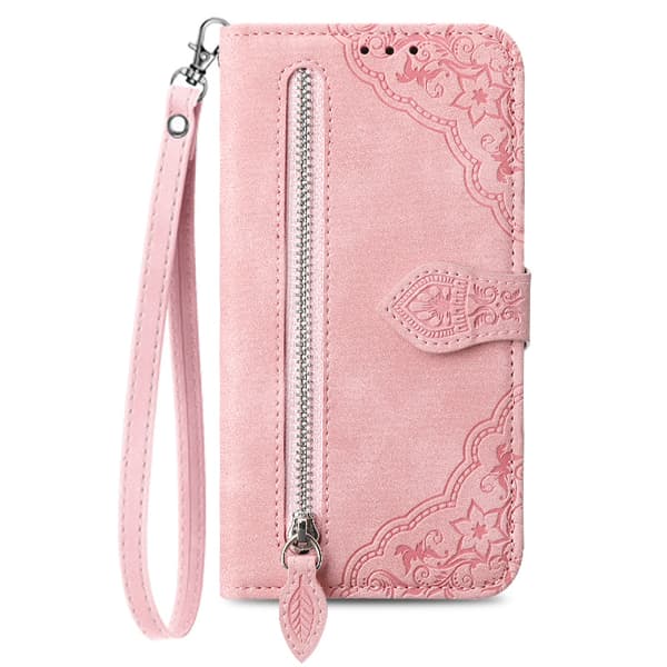 INF Multifunktionellt plånboksfodral för Xiaomi - Rosa Model 1