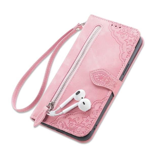 INF Multifunktionellt plånboksfodral för Xiaomi - Rosa Model 1