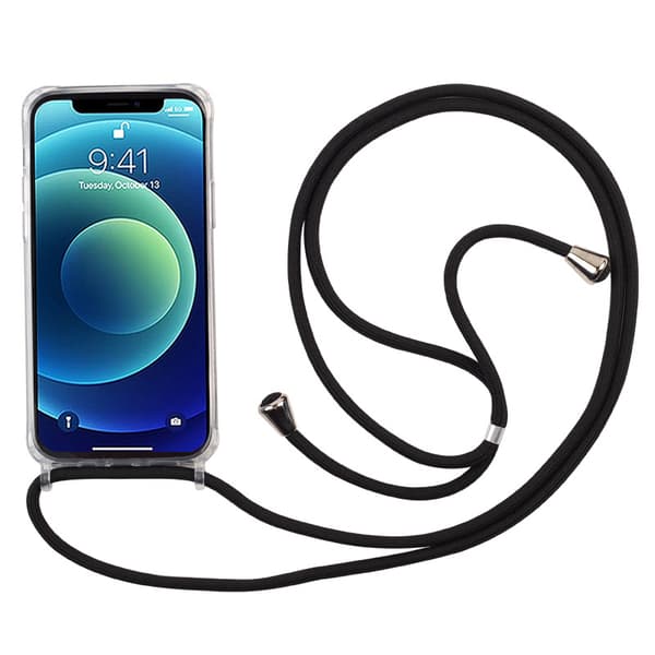 INF Genomskinligt mobilskal i akryl med snodd för Samsung A34 5G