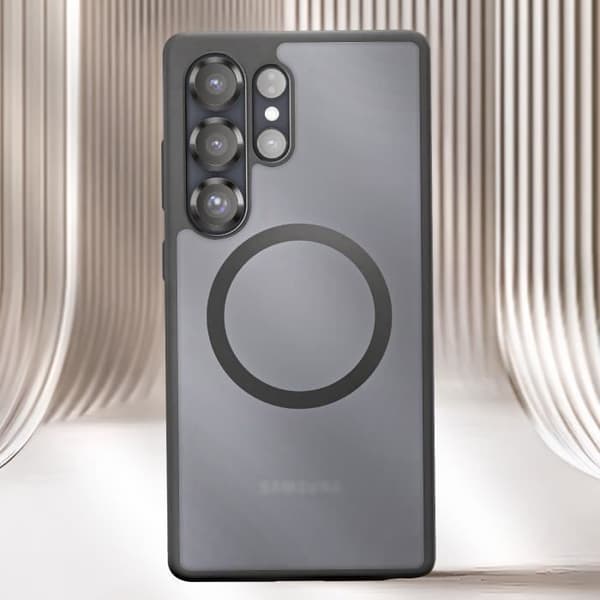 Coque för Samsung Galaxy S25 Ultra Capella Magnetisk Samsung Svart