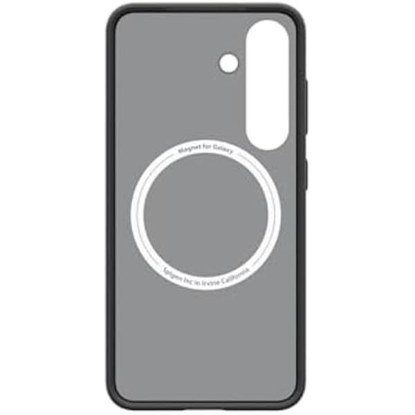 Coque - SPIGEN - Galaxy S25 - TPU och polykarbonat - Starka magneter - Mjuk svart frostad