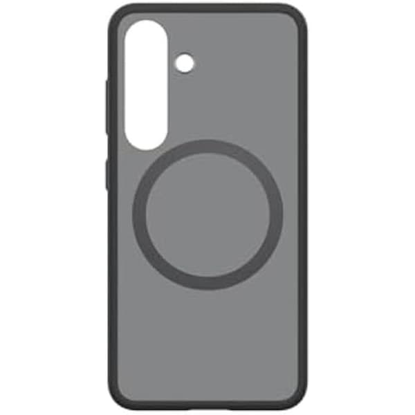 Coque - SPIGEN - Galaxy S25 - TPU och polykarbonat - Starka magneter - Mjuk svart frostad
