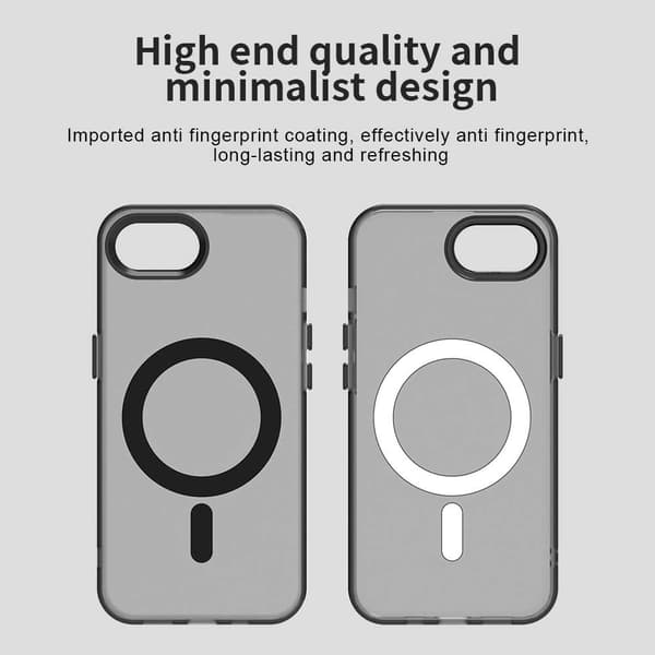 SKALO iPhone 16e Candy Series Hybrid Cover - Sort