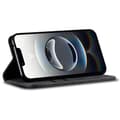 Miniatyrbillede 3 af 7: SKALO iPhone 16e Jeans Flip Cover - Sort