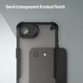 Pikkukuva 4 / 10: SKALO iPhone 16e Armor Hybrid Frosted Suojakuori - Musta