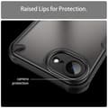 Pikkukuva 6 / 10: SKALO iPhone 16e Armor Hybrid Frosted Suojakuori - Musta