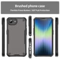 Pikkukuva 10 / 10: SKALO iPhone 16e Armor Hybrid Frosted Suojakuori - Musta