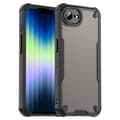 Pikkukuva 1 / 10: SKALO iPhone 16e Armor Hybrid Frosted Suojakuori - Musta