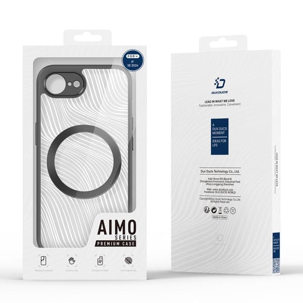 DUX DUCIS iPhone 16e Aimo Series Cover - Sort
