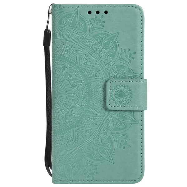 SKALO iPhone 16e Mandala Flip Cover - Turkis