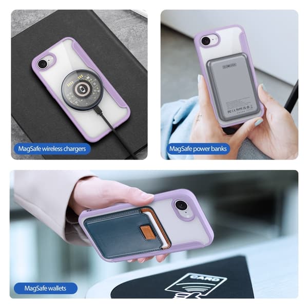 DUX DUCIS iPhone 16e Skin X Pro Flip Cover - Lilla
