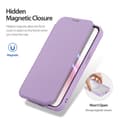 Miniatyrbillede 7 af 11: DUX DUCIS iPhone 16e Skin X Pro Flip Cover - Lilla