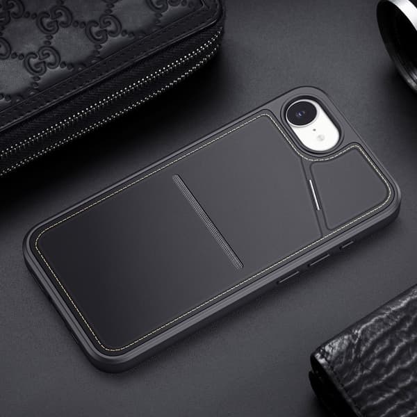 DUX DUCIS iPhone 16e Rafi II Series Skal med Korthållare - Svart