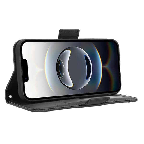 SKALO iPhone 16e 6-RUM Flip Cover - Sort
