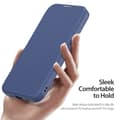 Miniatyrbillede 6 af 11: DUX DUCIS iPhone 16e Skin X Pro Flip Cover - Blå