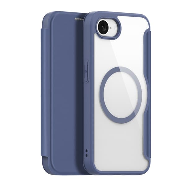 DUX DUCIS iPhone 16e Skin X Pro Lompakkokotelo - Sininen