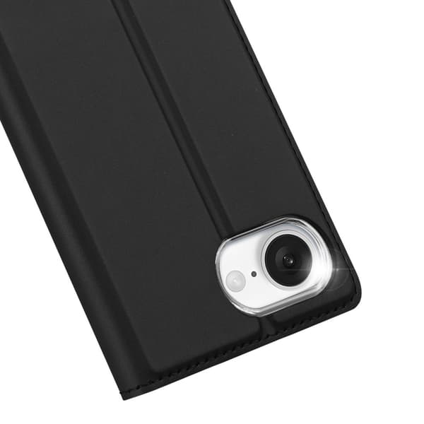 DUX DUCIS iPhone 16e Skin Pro Series Lompakkokotelo - Musta