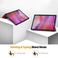 Pikkukuva 4 / 9: SKALO Lenovo Tab 10.1" Trifold Kotelo - Punainen
