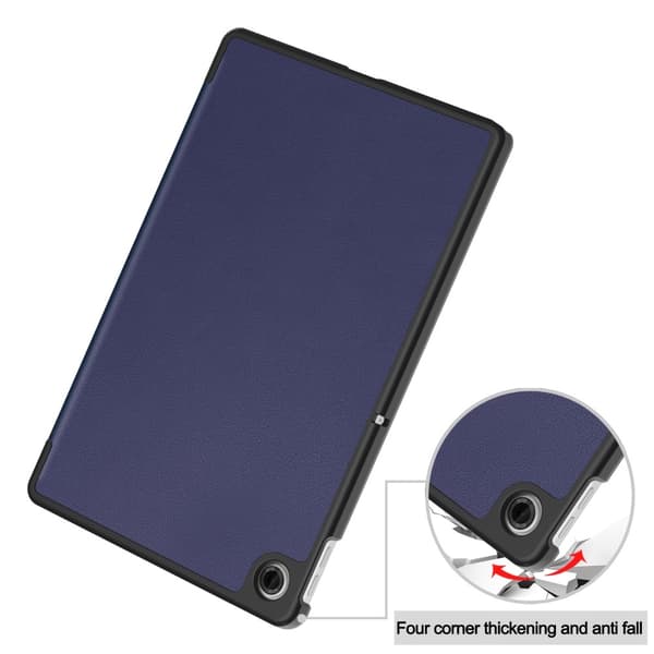 SKALO Lenovo Tab 10.1" Trifold Fodral - Mörkblå
