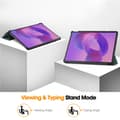 Miniatyrbild 5 av 11: SKALO Lenovo Idea Tab Pro Trifold Fodral - Grön