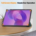 Miniatyrbild 6 av 11: SKALO Lenovo Idea Tab Pro Trifold Fodral - Grön
