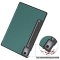 Miniatyrbild 9 av 11: SKALO Lenovo Idea Tab Pro Trifold Fodral - Grön