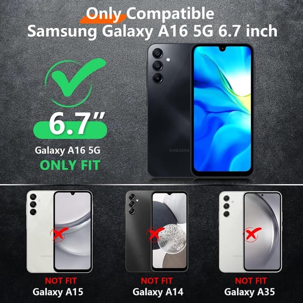 Premium Samsung A16 kamerabeskytter