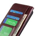 Miniatyrbild 4 av 6: Motorola Edge 50 Neo Fodral Crazy Horse Läder Brun