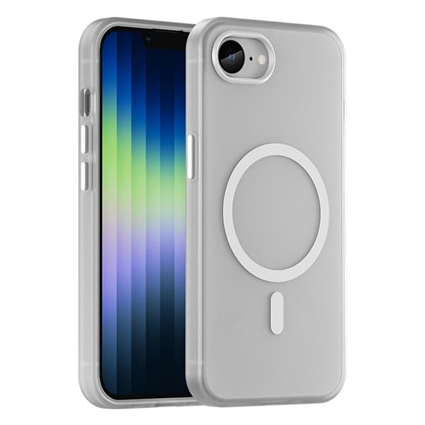 iPhone 16e Skal MagSafe Slim Matt Vit