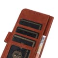 Miniatyrbild 4 av 6: Motorola Edge 50 Neo Fodral Läder Brun