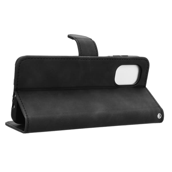 Motorola Moto G55 5G Fodral Läder Svart