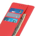 Miniatyrbild 4 av 6: Motorola Edge 50 Neo Fodral Litchi Läder Röd