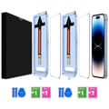 Miniatyrbild 2 av 2: iPhone 14 Pro 2-PACK Skärmskydd Heltäckande Härdat Glas