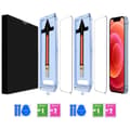 Miniatyrbild 2 av 2: iPhone 12/12 Pro 2-PACK Skärmskydd Heltäckande Härdat Glas