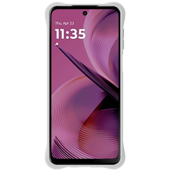 IMAK Motorola Moto G55 5G Skal Waterdrop Matt Vit