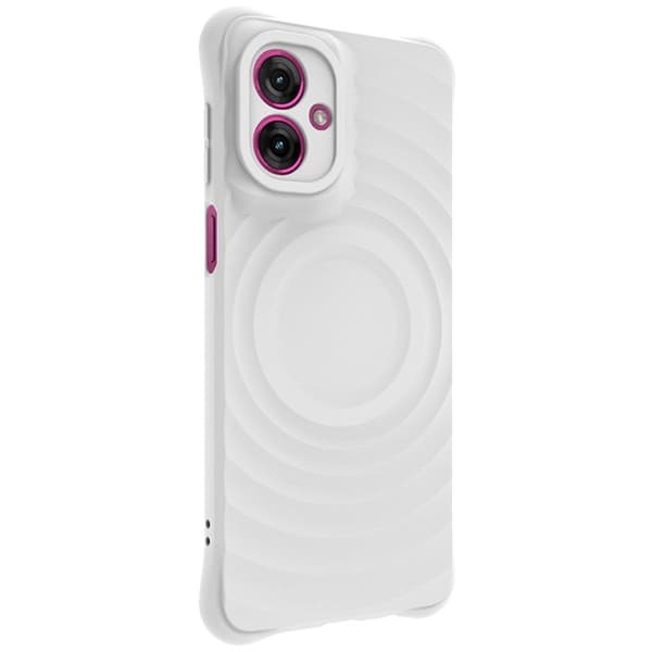 IMAK Motorola Moto G55 5G Skal Waterdrop Matt Vit