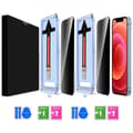 Miniatyrbild 2 av 2: iPhone 12 / 12 Pro 2-PACK Skärmskydd Härdat Glas Privacy