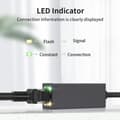 Miniatyrbild 6 av 6: MINDPURE USB-A 3.0 - RJ45 Nätverksadapter Svart