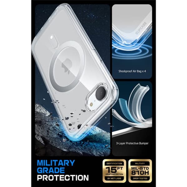SUPCASE UB Mag skal Apple iPhone 16e - Clear
