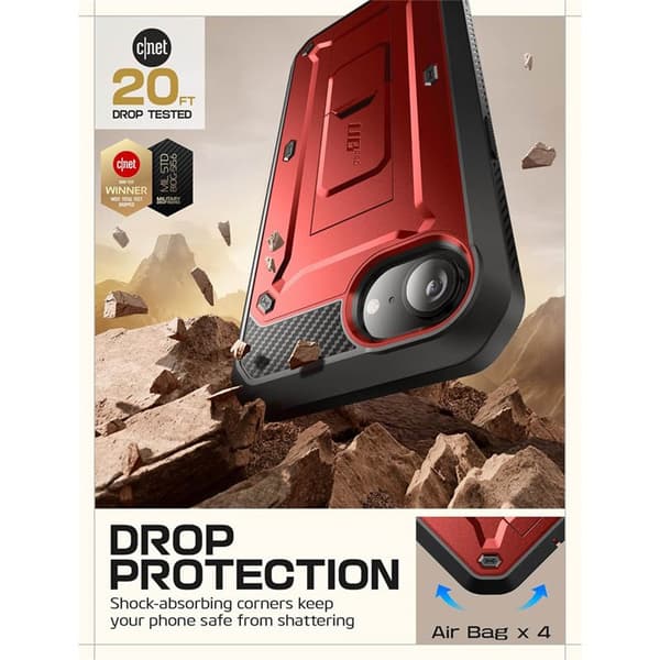 SUPCASE UB Pro cover Apple iPhone 16e - Ruddy