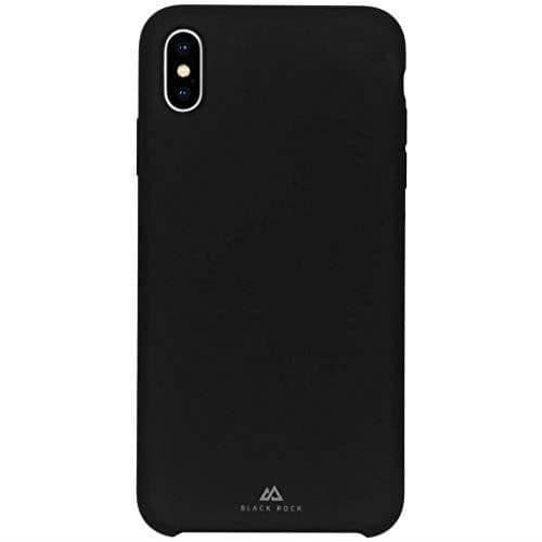 Black Rock "Fitness" skyddsfodral (för Apple iPhone Xs Max, perfekt skydd, tillverkat av silikon, perfekt för utomhusaktiviteter